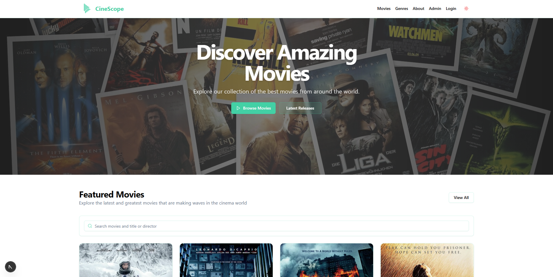 Movie App - CineScope
